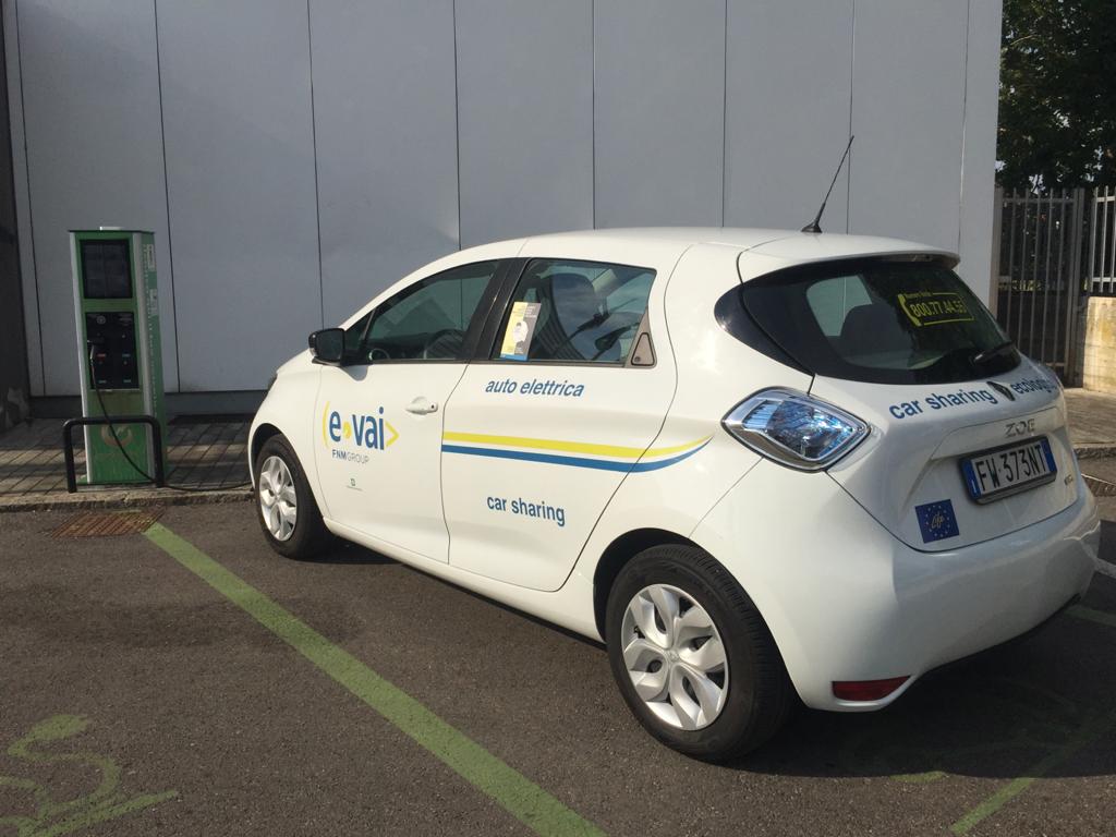 Immagine CAR SHARING ELETTRICO E-VAI