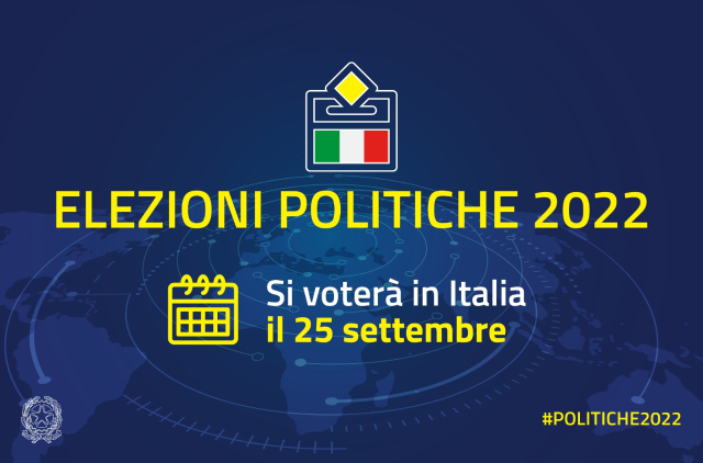 Immagine ELEZIONI POLITICHE del 25 SETTEMBRE