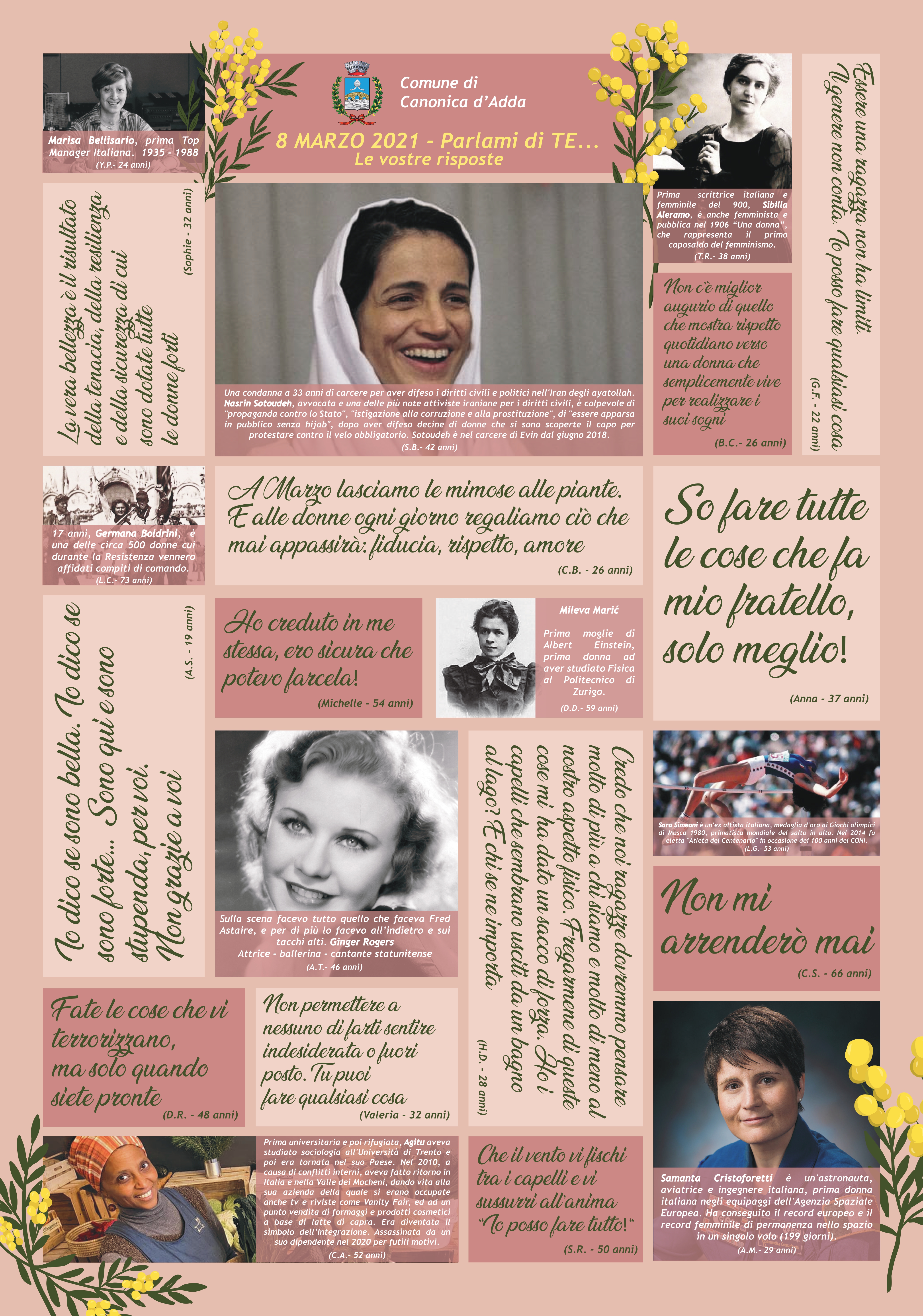 Immagine 8 marzo 2021 - Festa della Donna