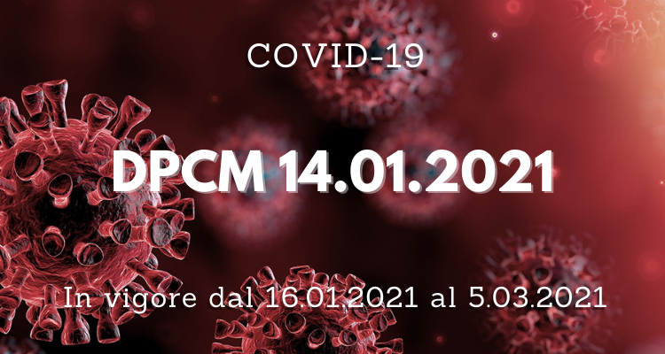 Immagine DPCM 14 gennaio 2021