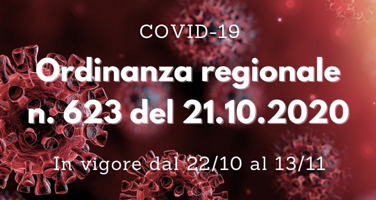 Immagine Covid-19| Nuova Ordinanza Regione Lombardia (n. 623 del 21/10/2020)