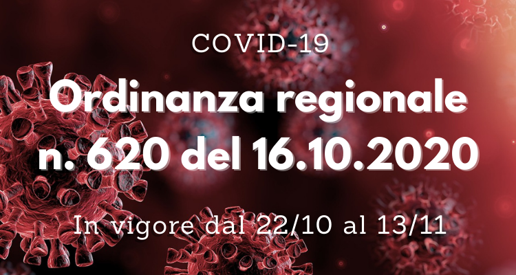 Immagine Covid-19| Nuova ordinanza Regione Lombardia (n. 620 del 16/10/2020)