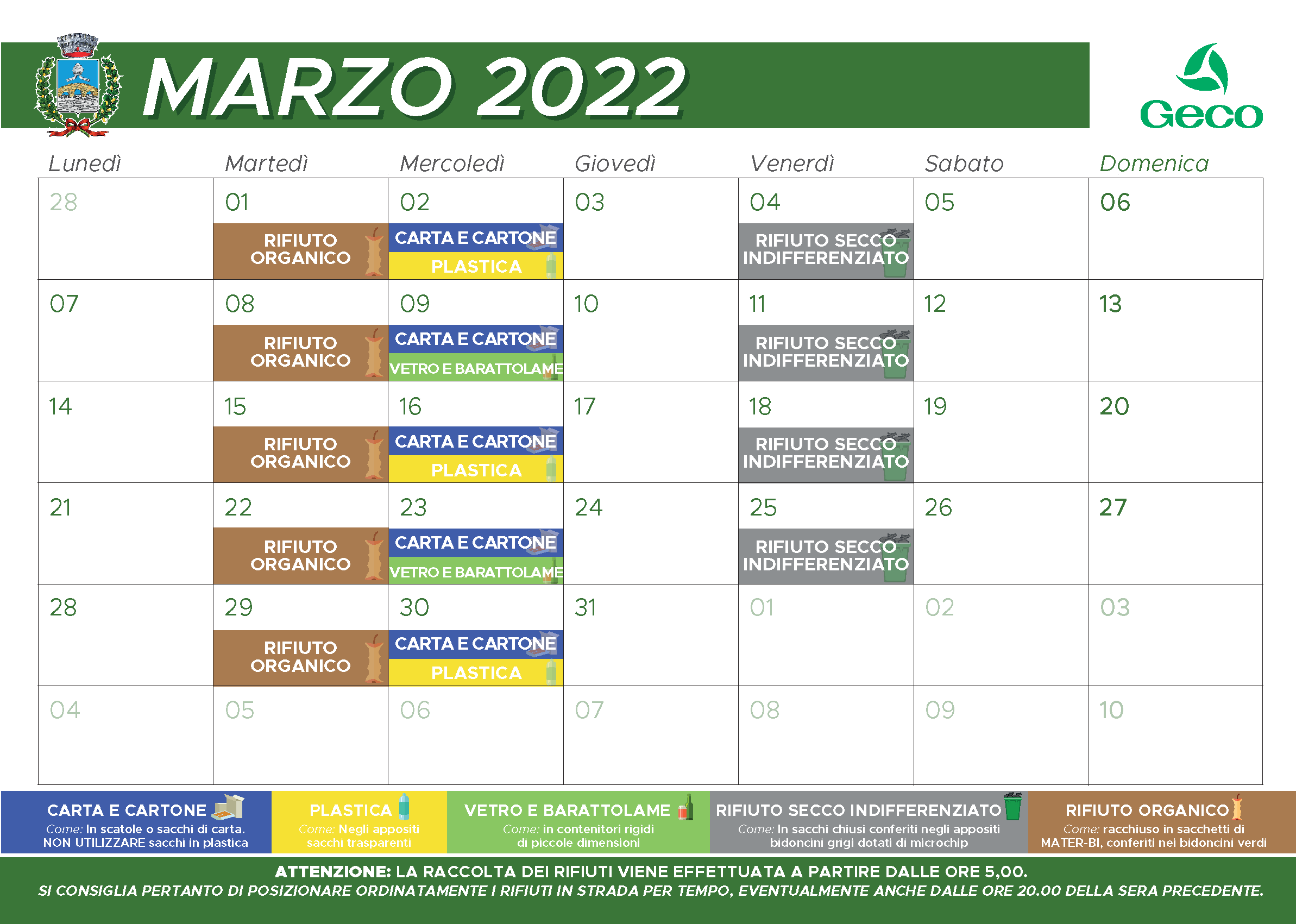 Immagine Raccolta Differenziata - Marzo